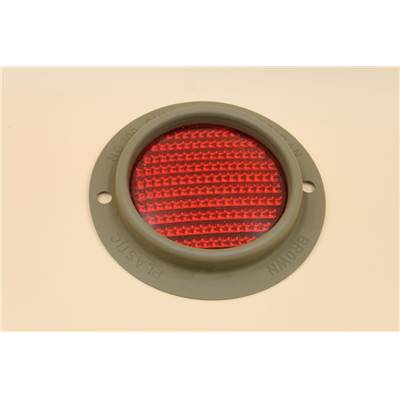 Catadioptre rond rouge